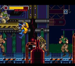 X战警：变种启示录SFC游戏截图第11张