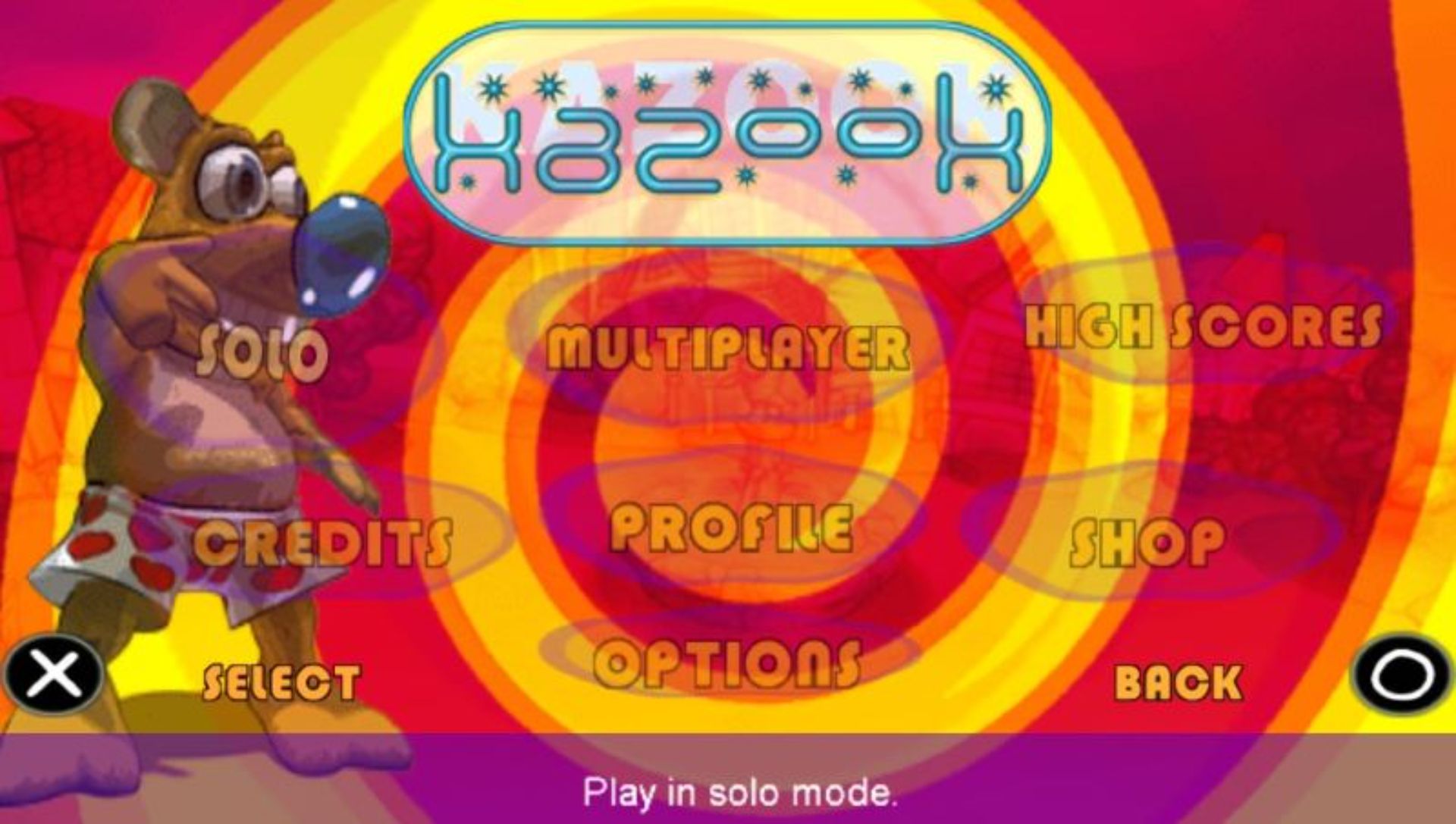 极限派对PSP游戏截图第2张