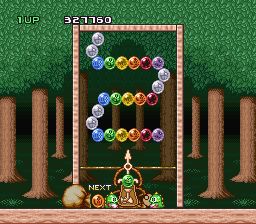 泡泡龙SFC游戏截图第12张