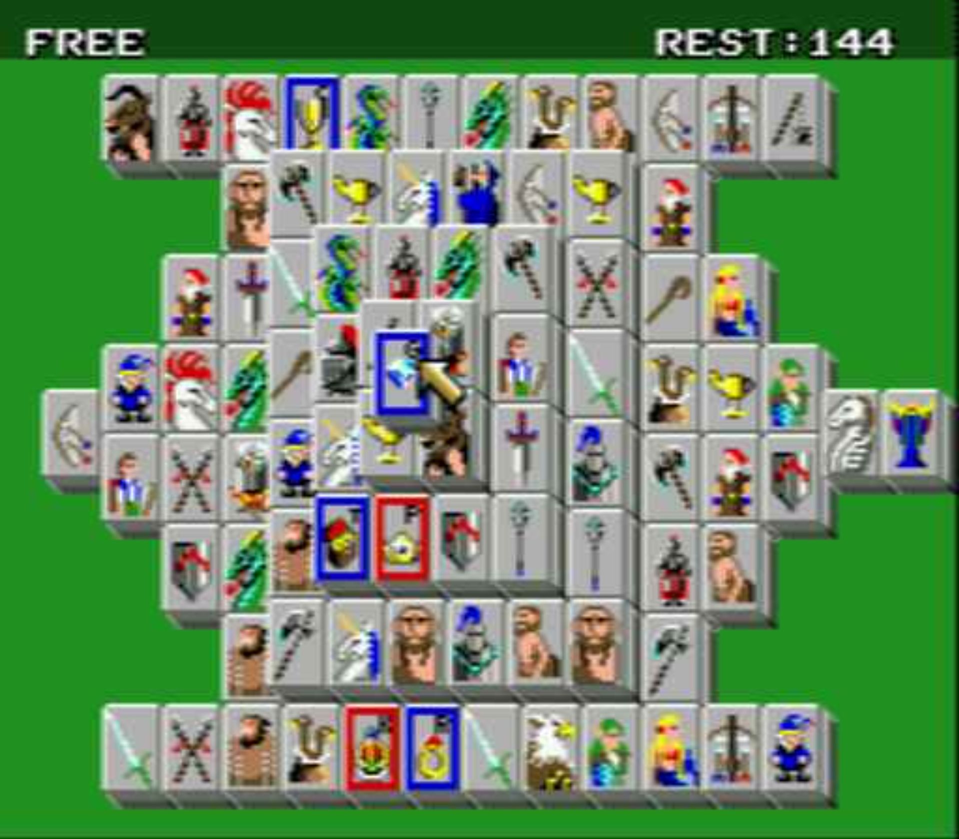 超级上海：龙之眼MD游戏截图第6张