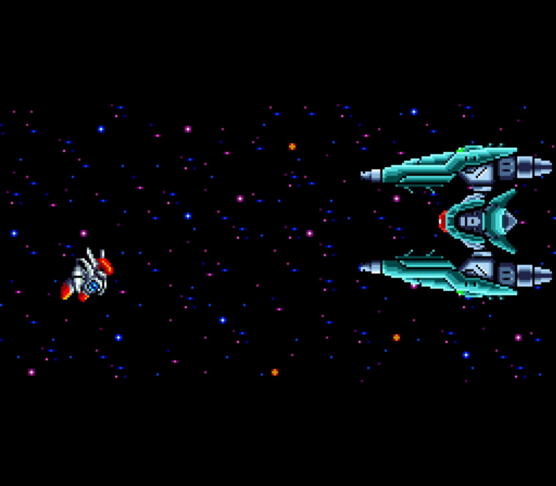 宇宙战机／空中闪光MD游戏截图第8张