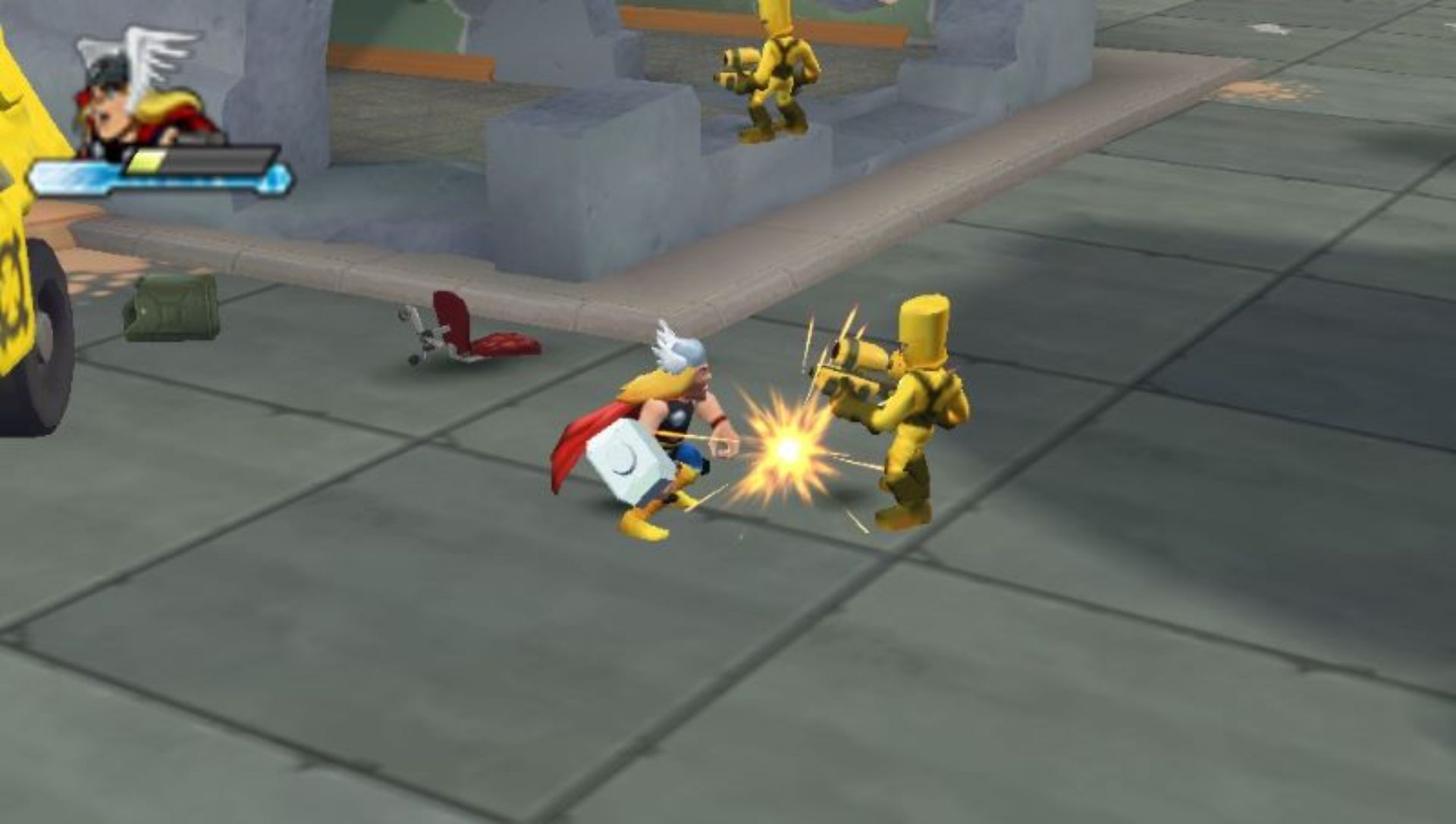 漫威超级英雄战队PSP游戏截图第7张