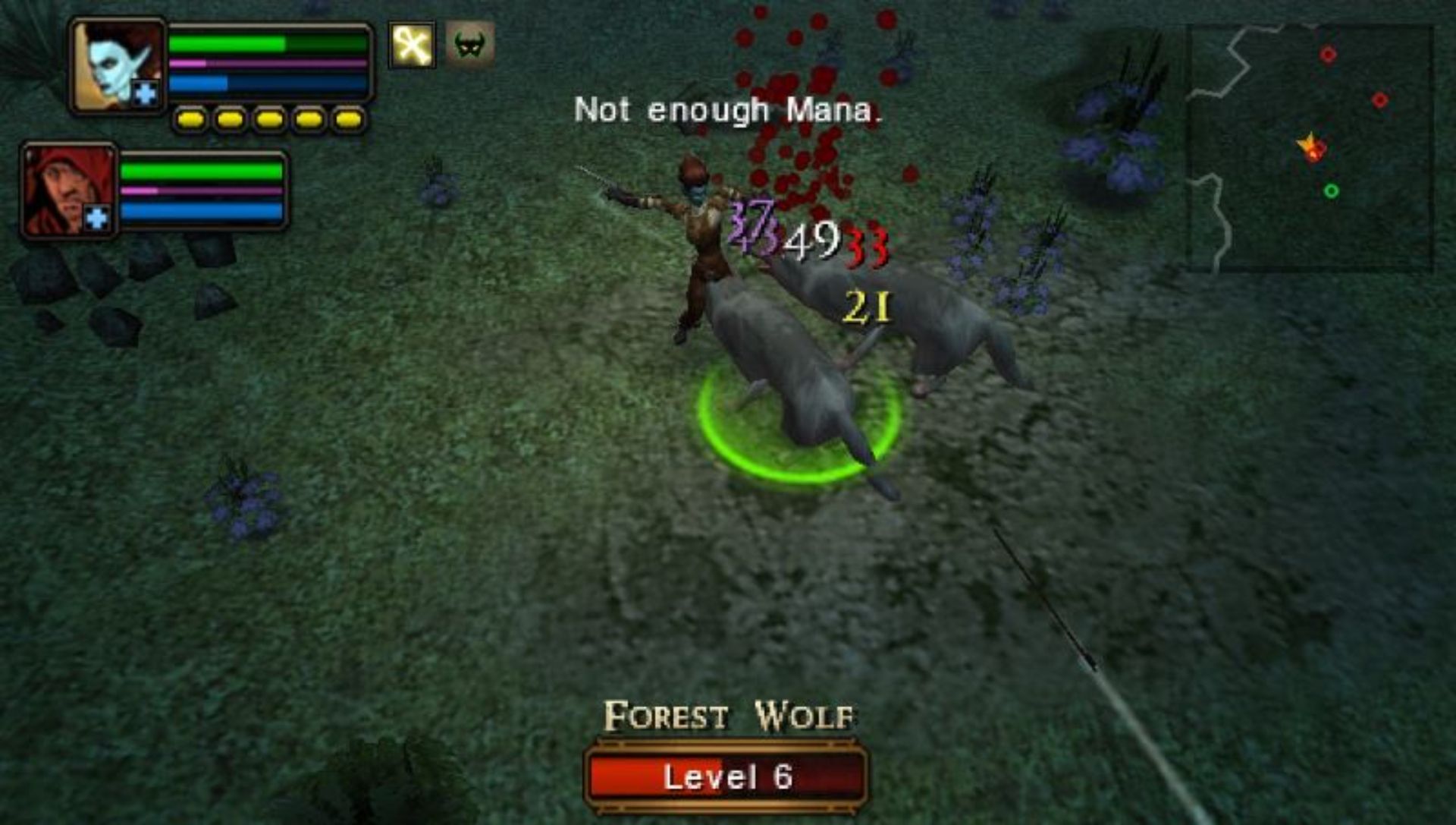 地牢围攻：痛苦的王座PSP游戏截图第15张