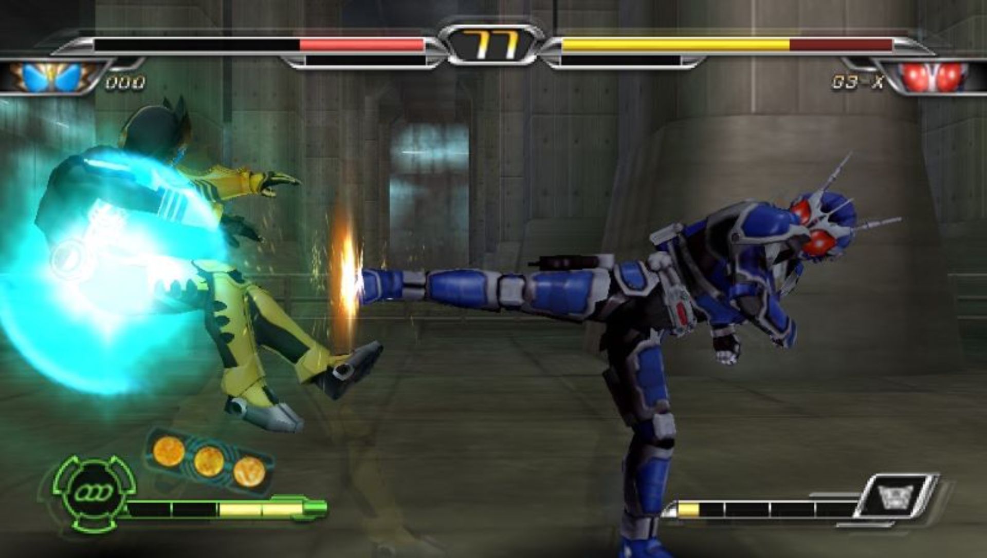 假面骑士：巅峰英雄OOOPSP游戏截图第19张