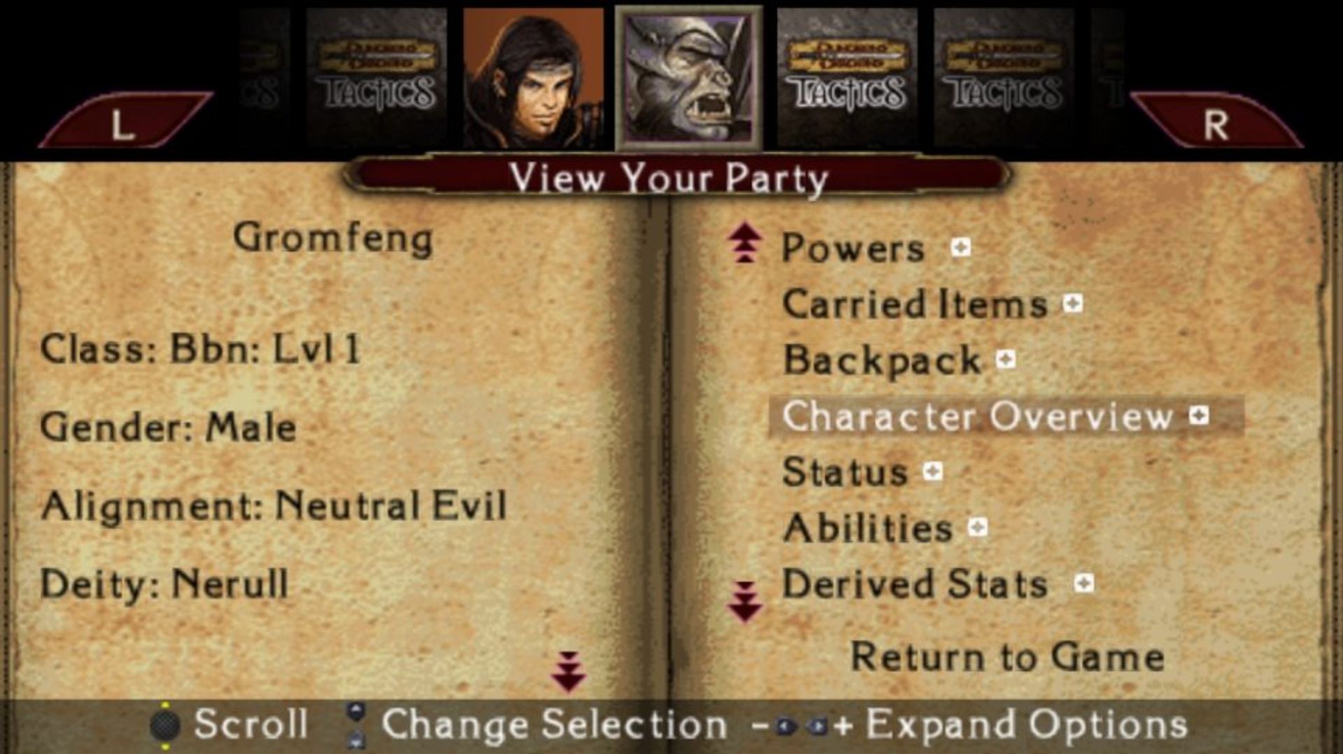 龙与地下城：战略版PSP游戏截图第5张