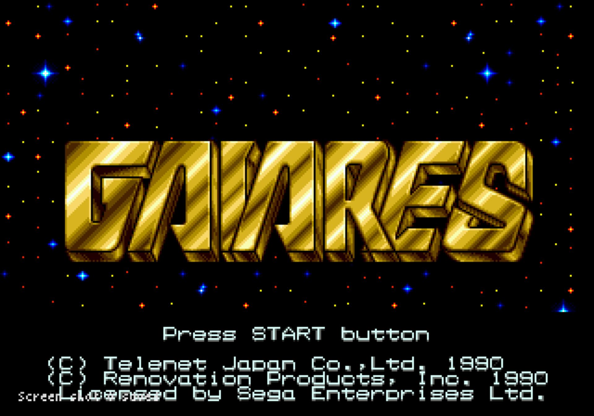 宇宙巡航舰MD游戏截图第2张