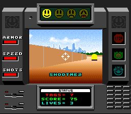 小精灵炮弹大对决／立体吃豆人射击版SFC游戏截图第9张