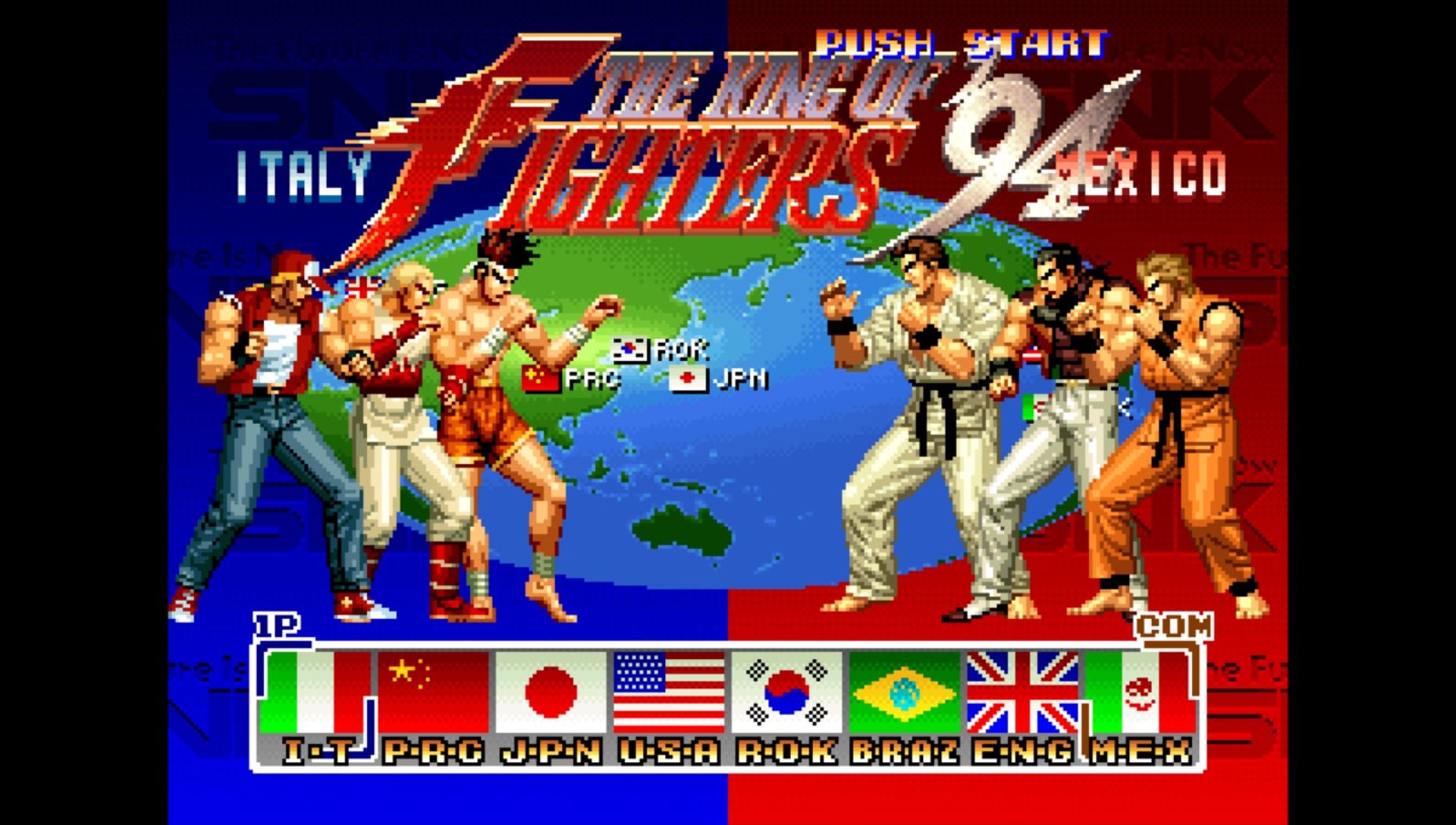 格斗之王合集：大蛇传说PSP游戏截图第16张