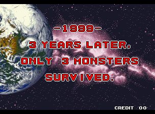 怪兽之王2街机游戏截图第1张