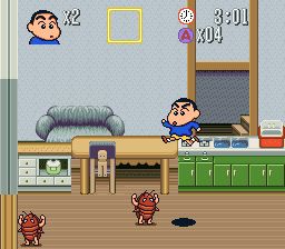 蜡笔小新2：大魔王的逆袭SFC游戏截图第14张