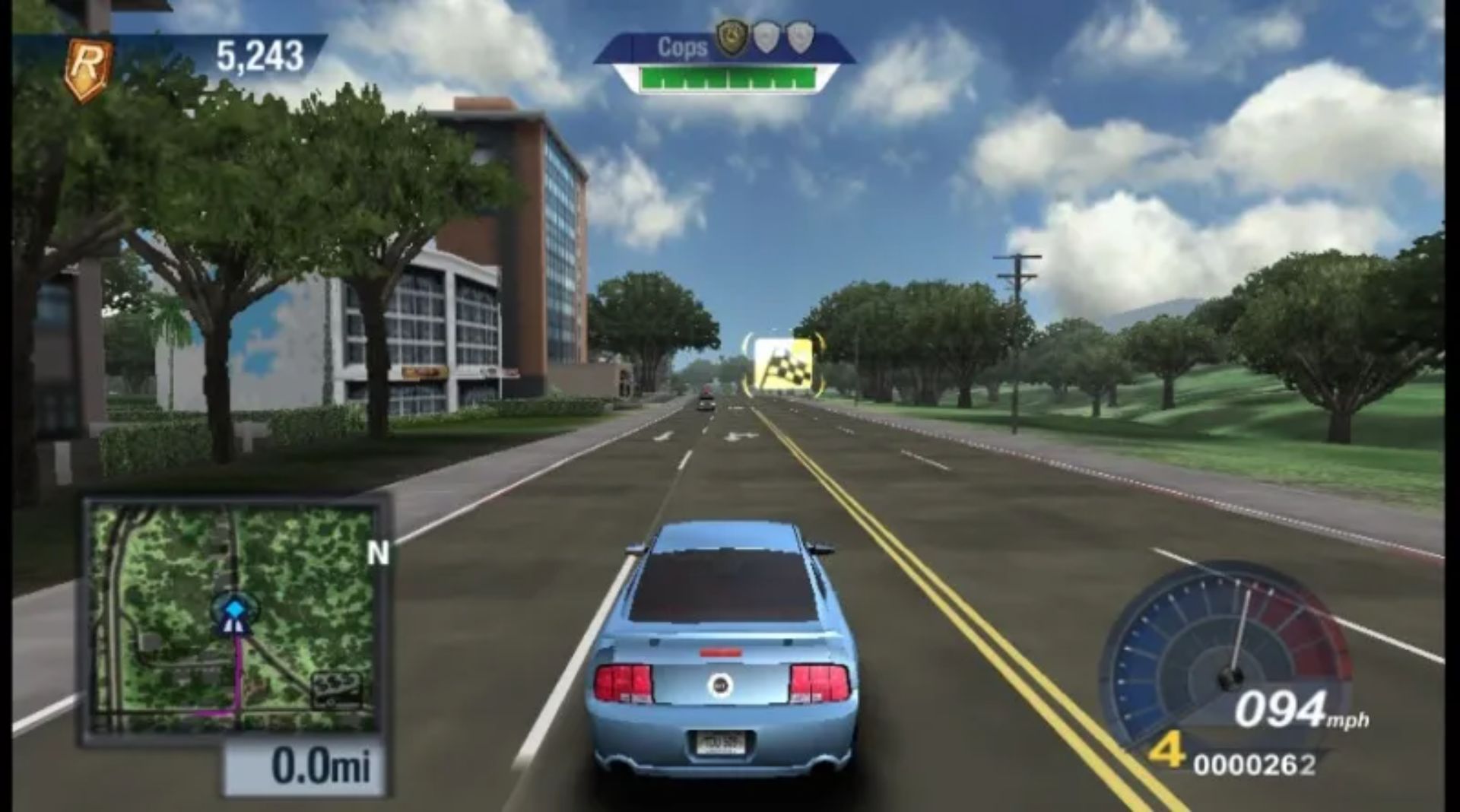 无限试驾PSP游戏截图第3张