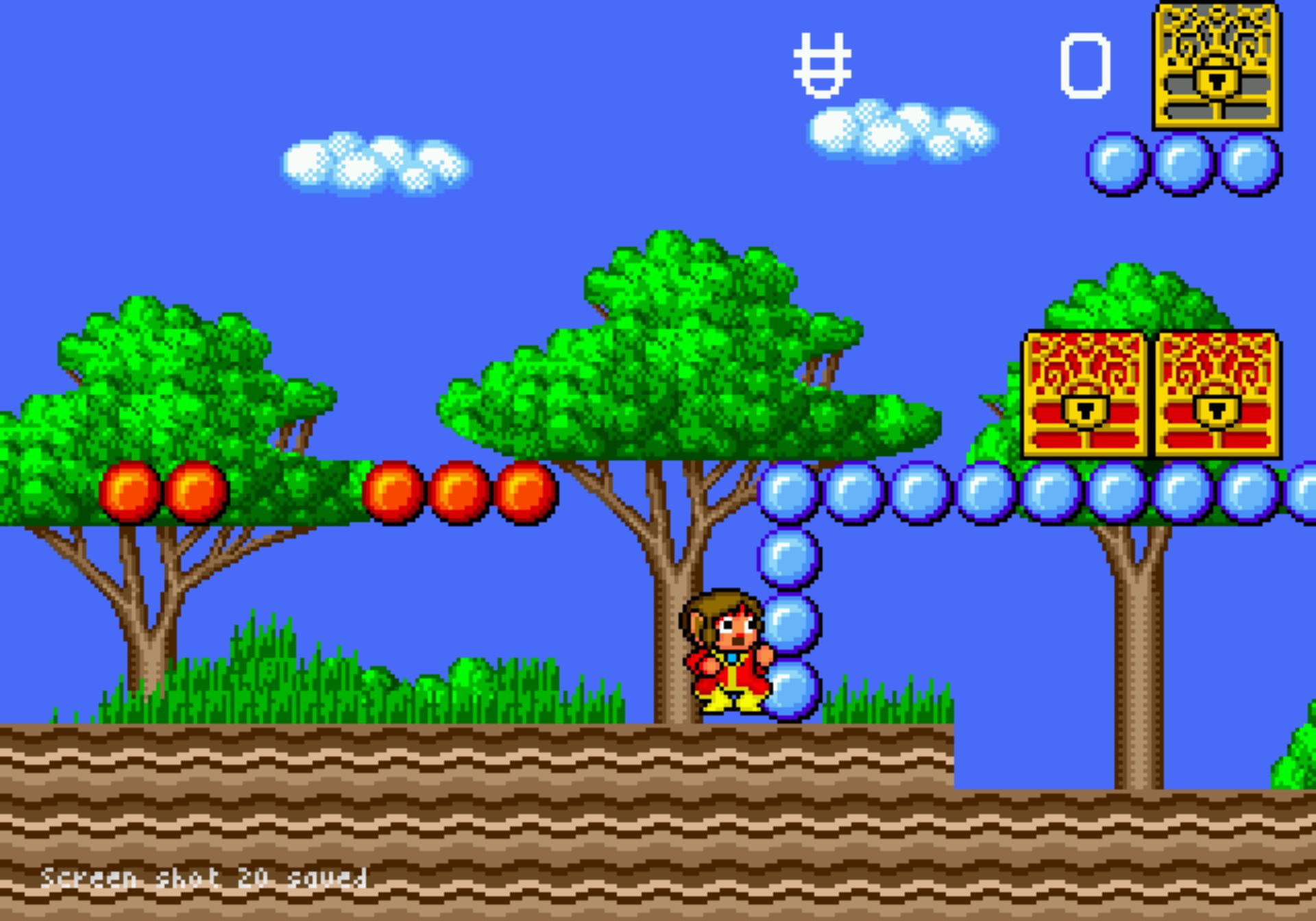 阿历克斯小子：天空的魔城MD游戏截图第8张