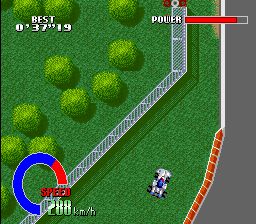 回旋环绕赛车SFC游戏截图第5张