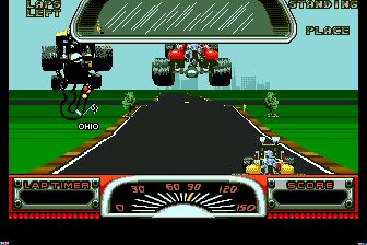 疯狂四驱车MD游戏截图第3张