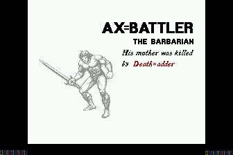 战斧1MD游戏截图第15张