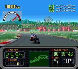 GP-1重型机车赛1SFC游戏截图第13张