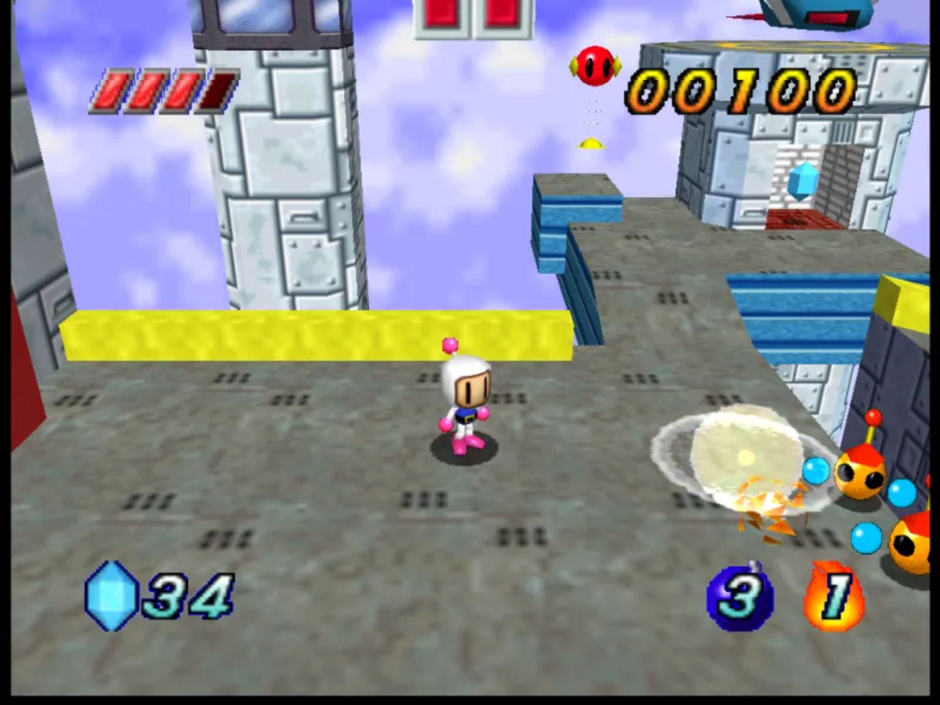 炸弹人英雄N64游戏截图第15张