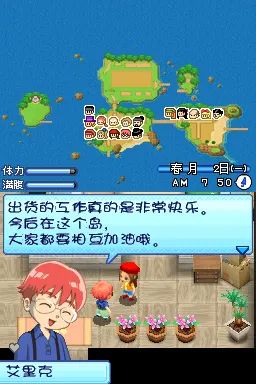 牧场物语：闪耀太阳和伙伴 中文汉化NDS游戏截图第13张