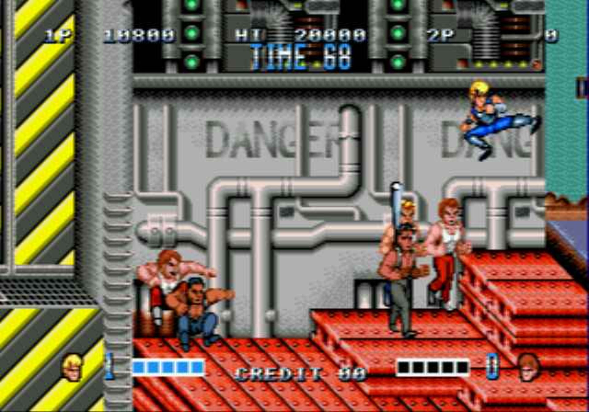 双截龙1MD游戏截图第12张