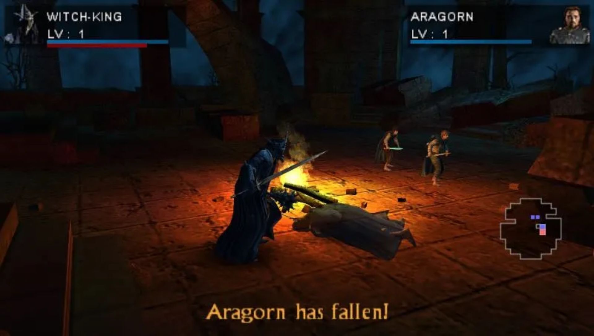 指环王：战略版PSP游戏截图第7张