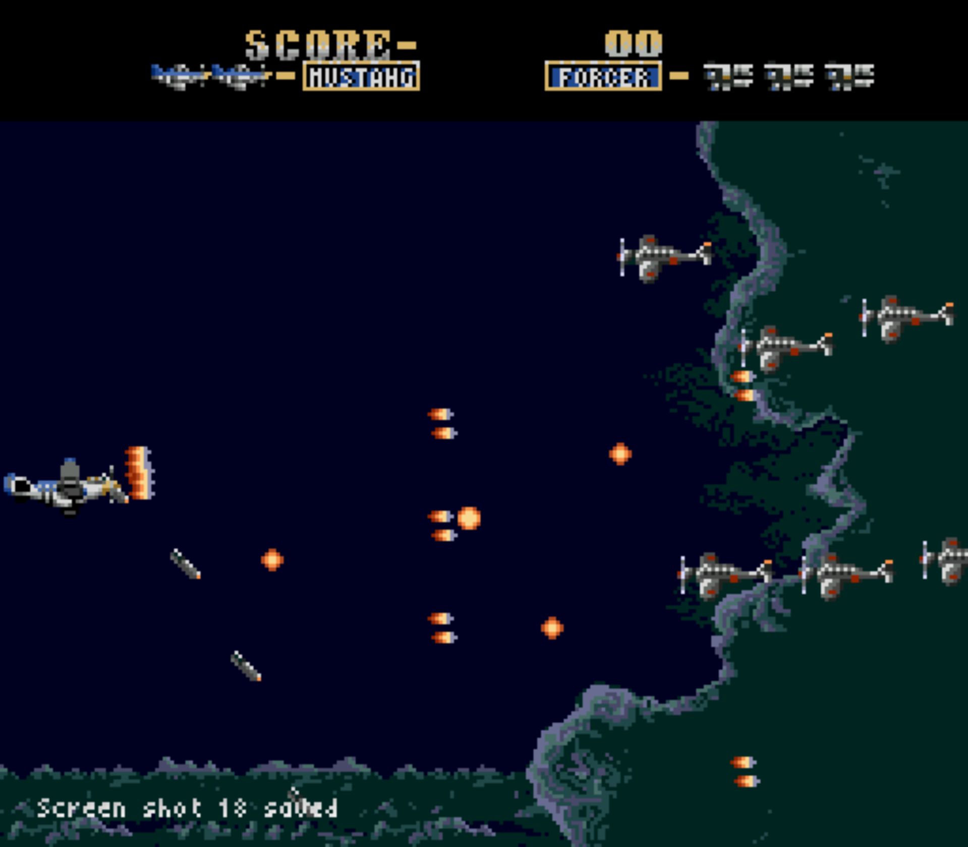 野马战机／超级军刀MD游戏截图第4张