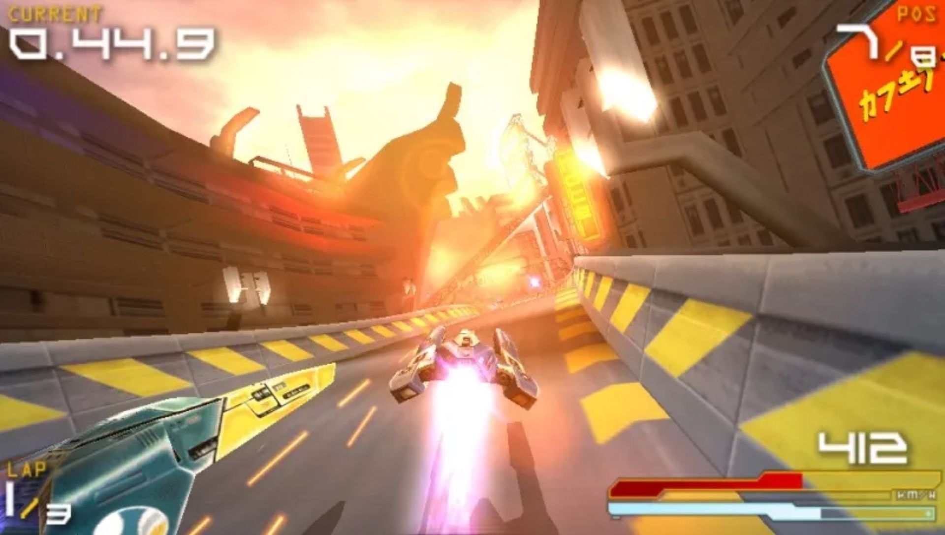 反重力赛车PSP游戏截图第14张