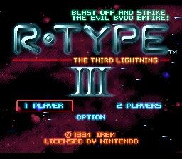 异形战机3：第三闪电SFC游戏截图第1张