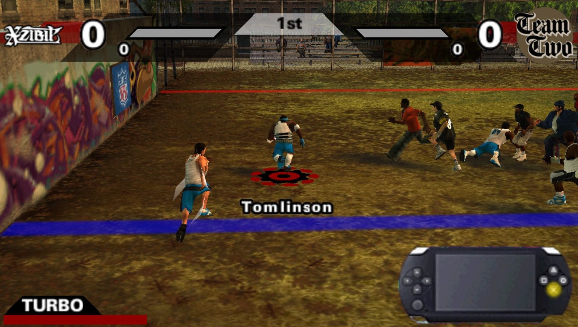 NFL街头橄榄球2：释放PSP游戏截图第7张