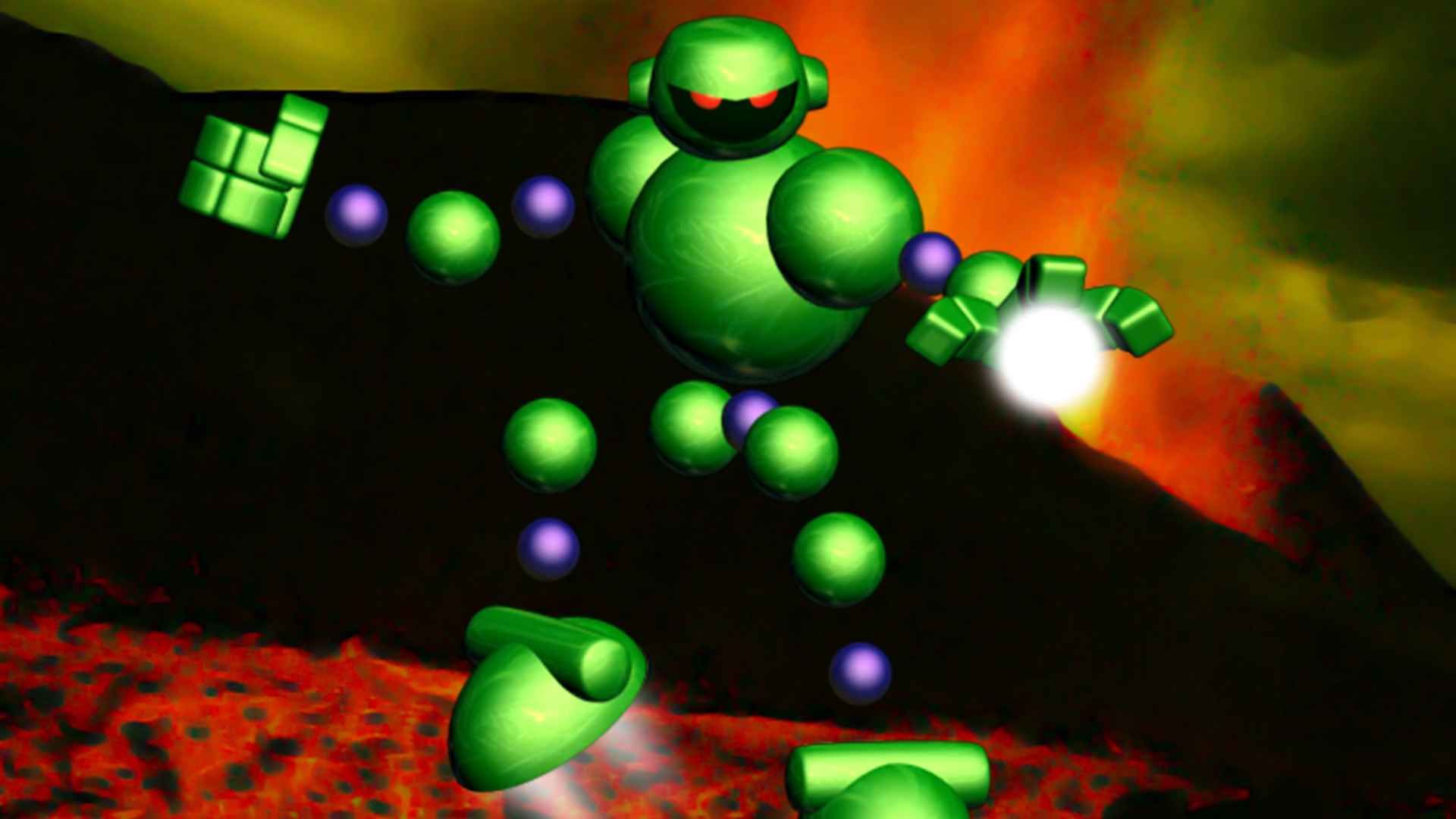 粒子斗士1／粒子战士1MD游戏截图第2张