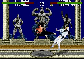 真人快打1MD游戏截图第8张