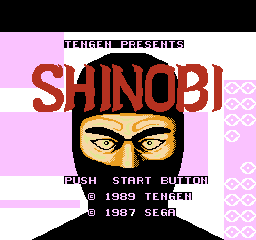 FC经典动作游戏《忍》（Shinobi）选关秘籍与技巧