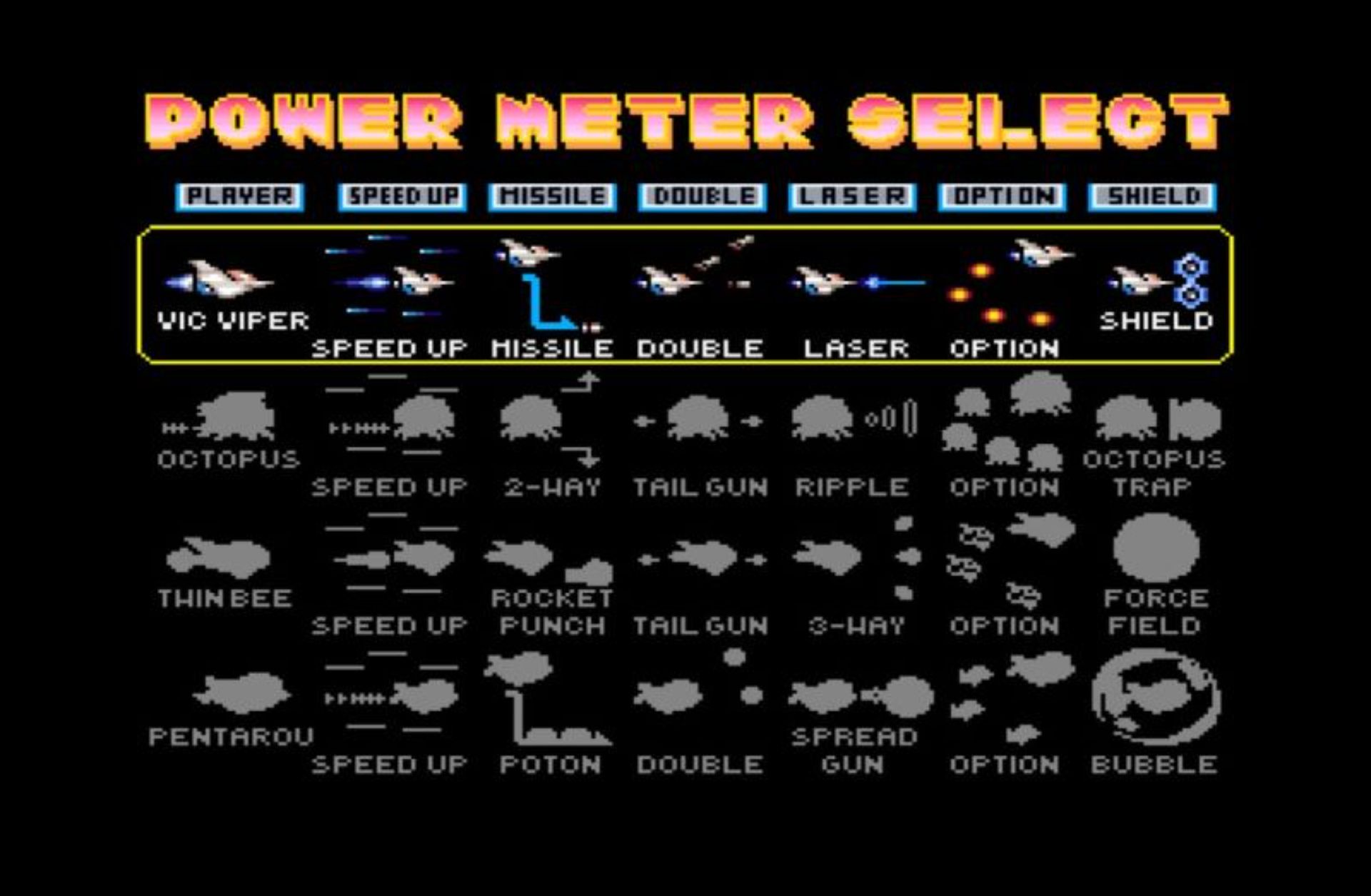 Q版沙罗曼蛇：携带版PSP游戏截图第9张
