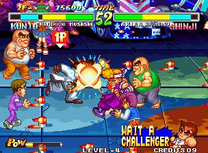 热血超级躲避球街机游戏截图第17张