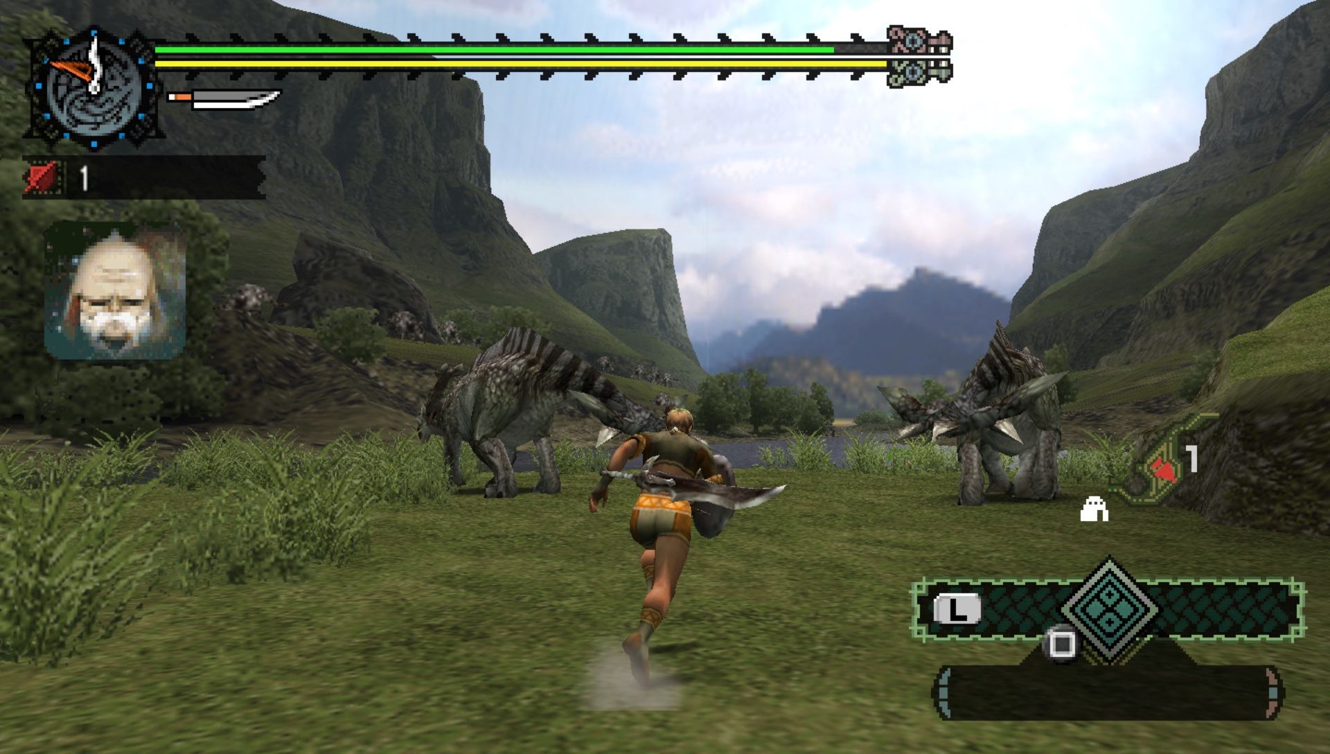 怪物猎人1：携带版PSP游戏截图第12张