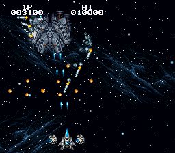 沉默战机／模糊射击SFC游戏截图第5张