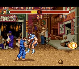 超级街头霸王2：新的挑战者SFC游戏截图第13张