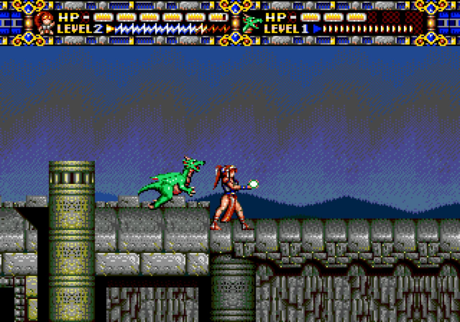 龙少女战士：艾莉西亚MD游戏截图第16张