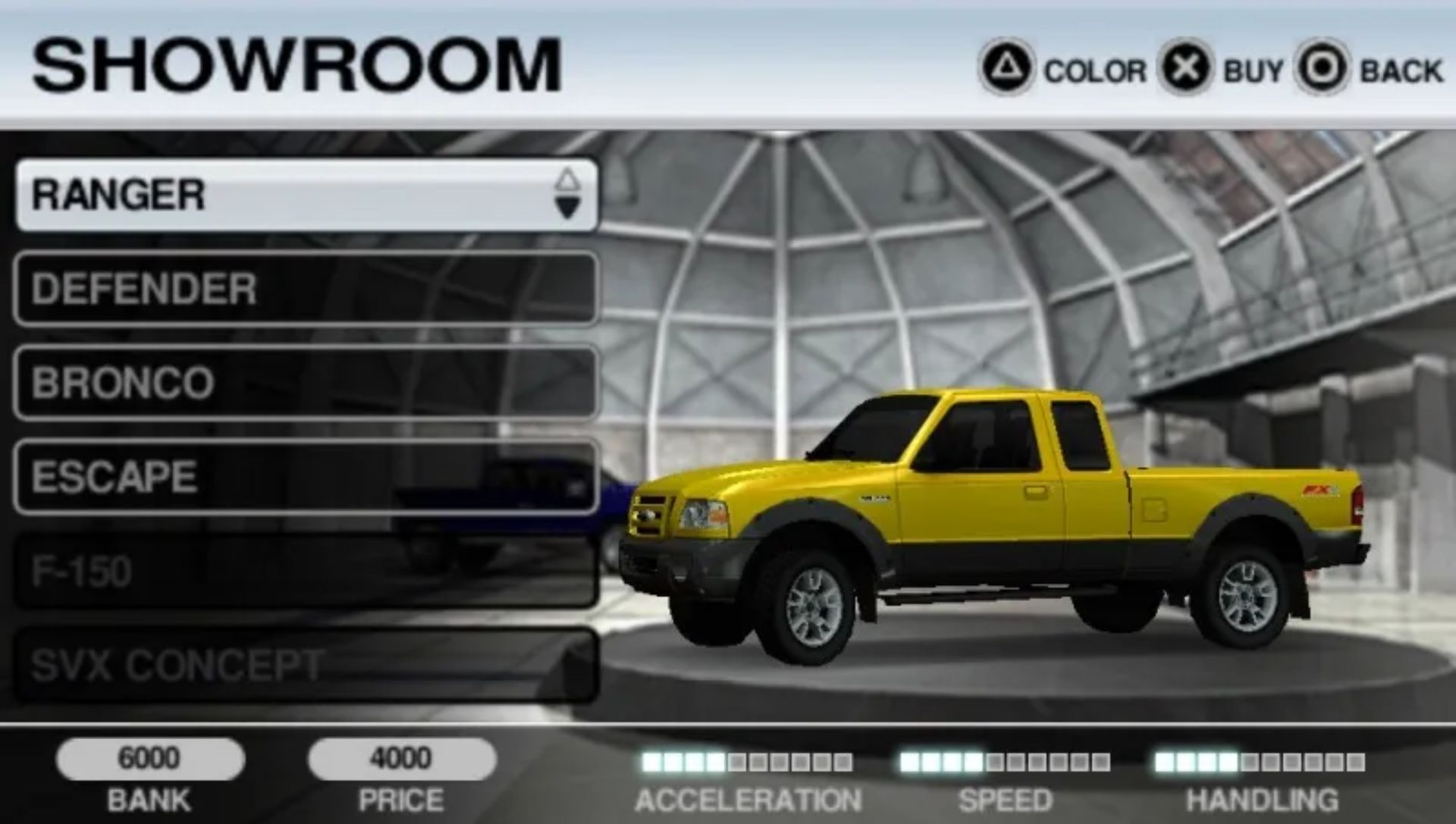 福特越野赛车PSP游戏截图第3张