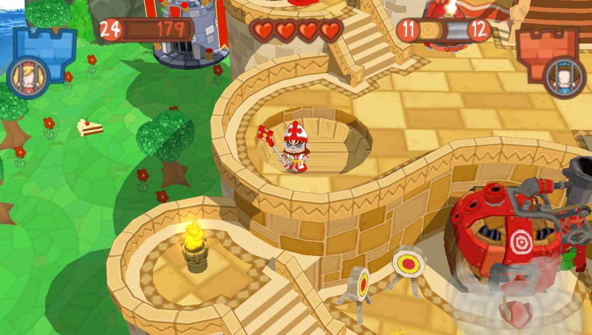 肥肥公主大救援：蛋糕成堆PSP游戏截图第14张