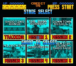 双枪／致命杀手SFC游戏截图第4张