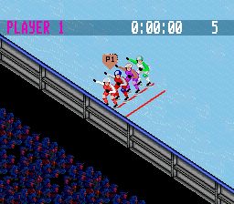 1994年利勒哈默尔冬季奥运会SFC游戏截图第18张