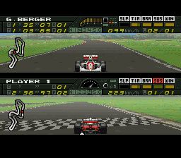 休曼F1大奖赛1SFC游戏截图第11张