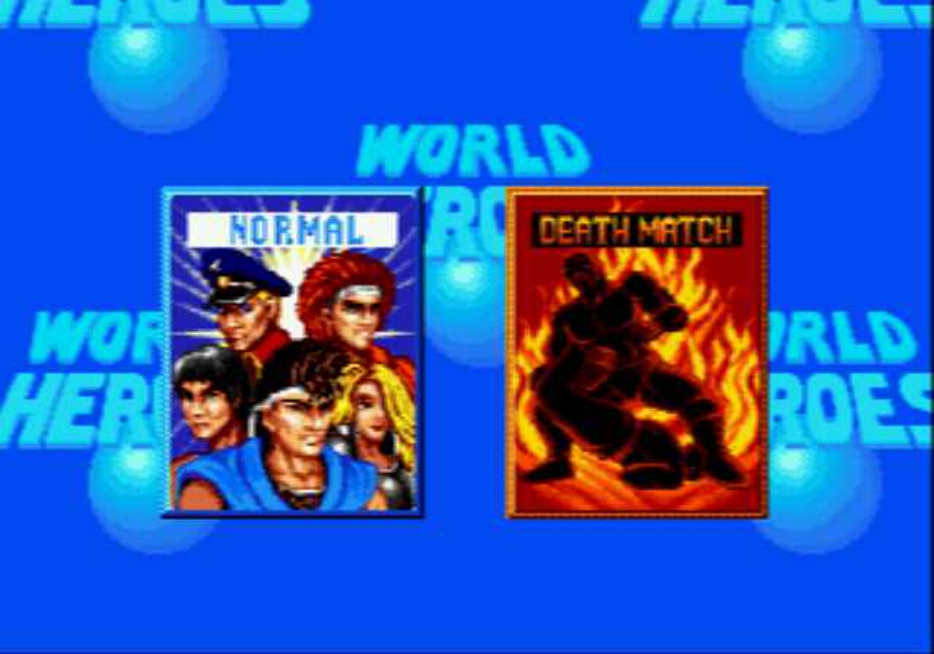 世界英雄／英雄榜MD游戏截图第4张