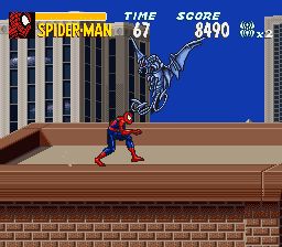 蜘蛛人：致命敌人SFC游戏截图第6张