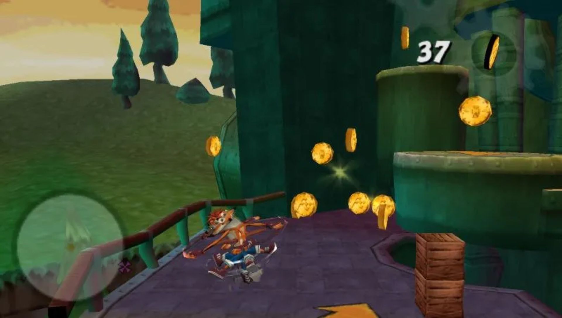 古惑狼赛车：团队竞速PSP游戏截图第4张