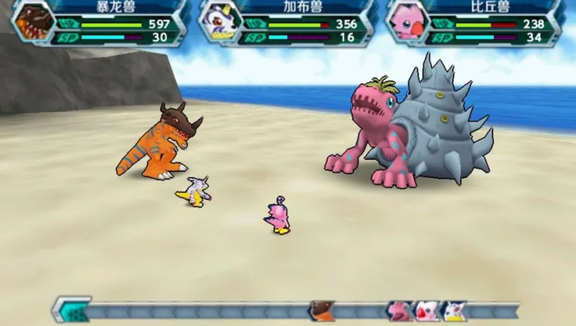 数码宝贝大冒险PSP游戏截图第14张