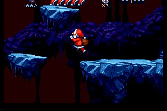 圣诞老人大进击MD游戏截图第5张