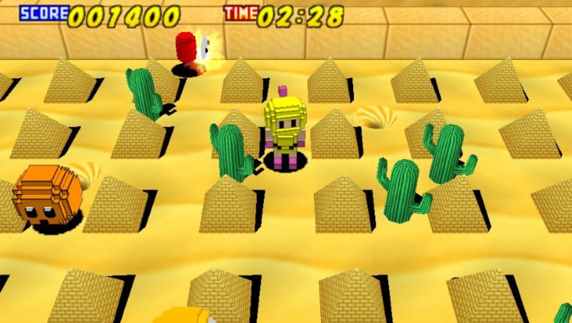 炸弹人：爆风战队PSP游戏截图第14张