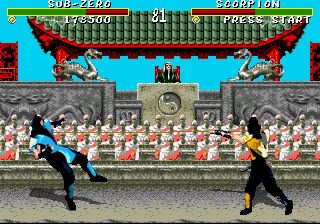 真人快打1MD游戏截图第11张