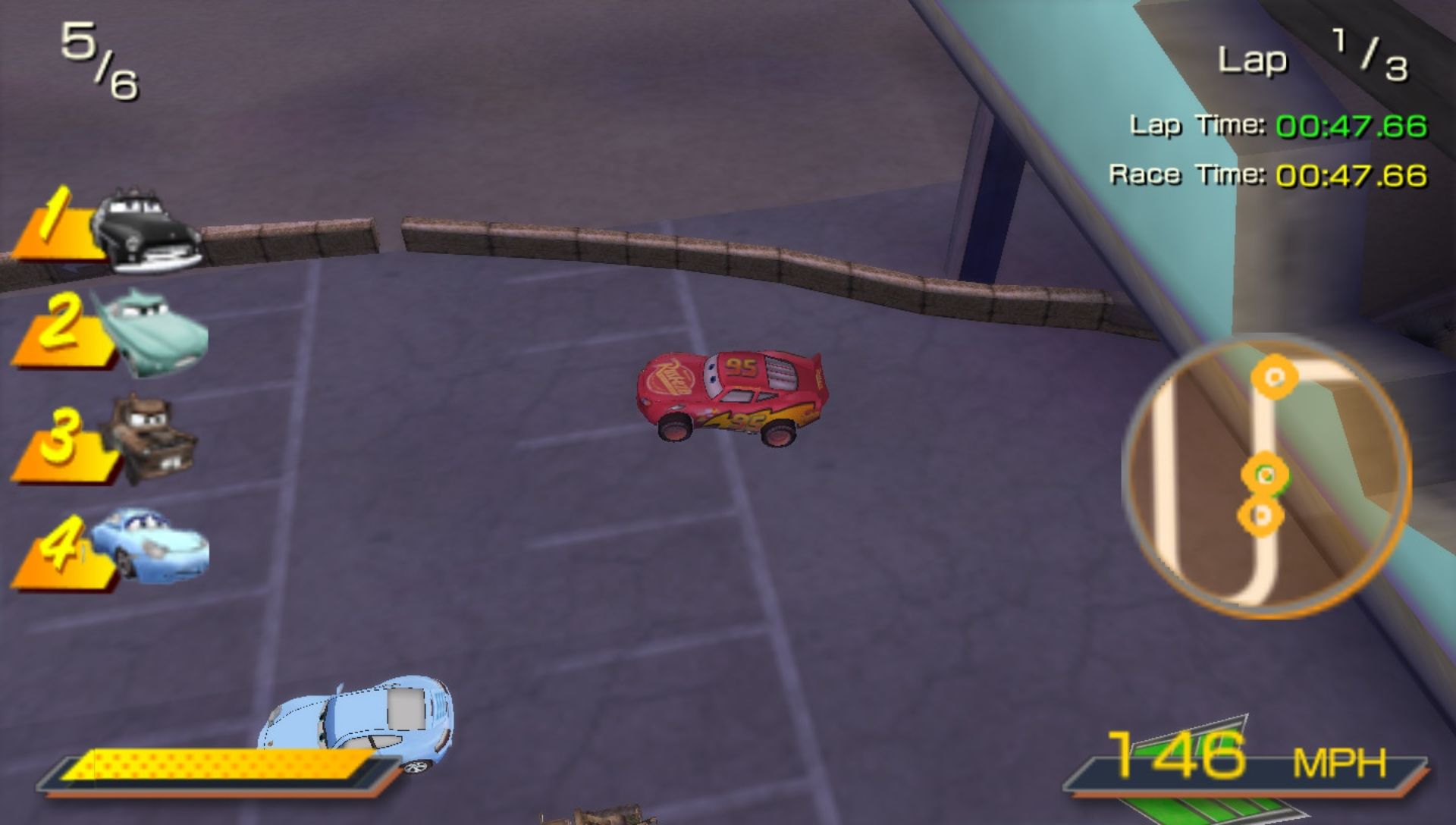 汽车总动员1PSP游戏截图第13张